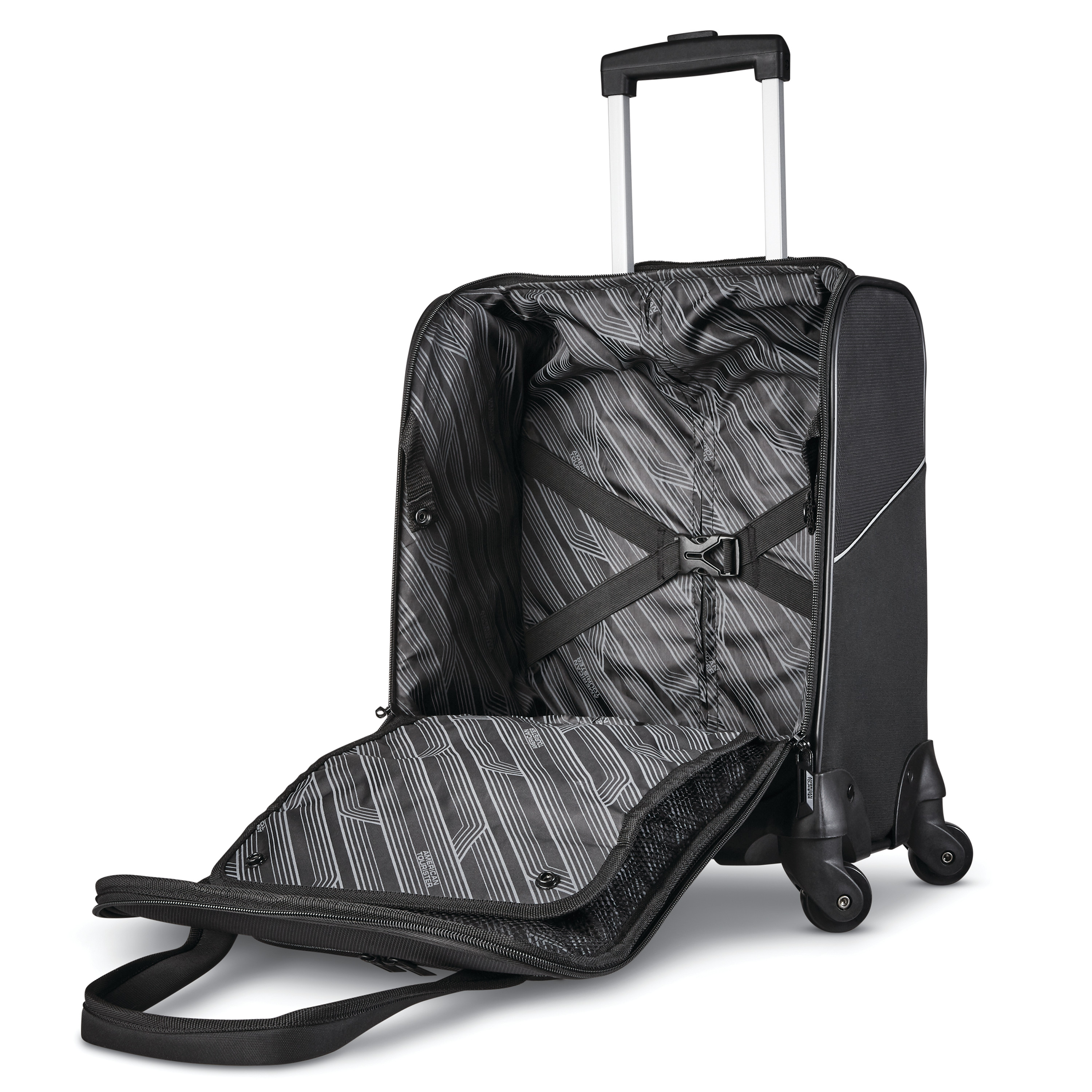 American Tourister® Zoom Turbo Spinner Underseat Carry-On 12