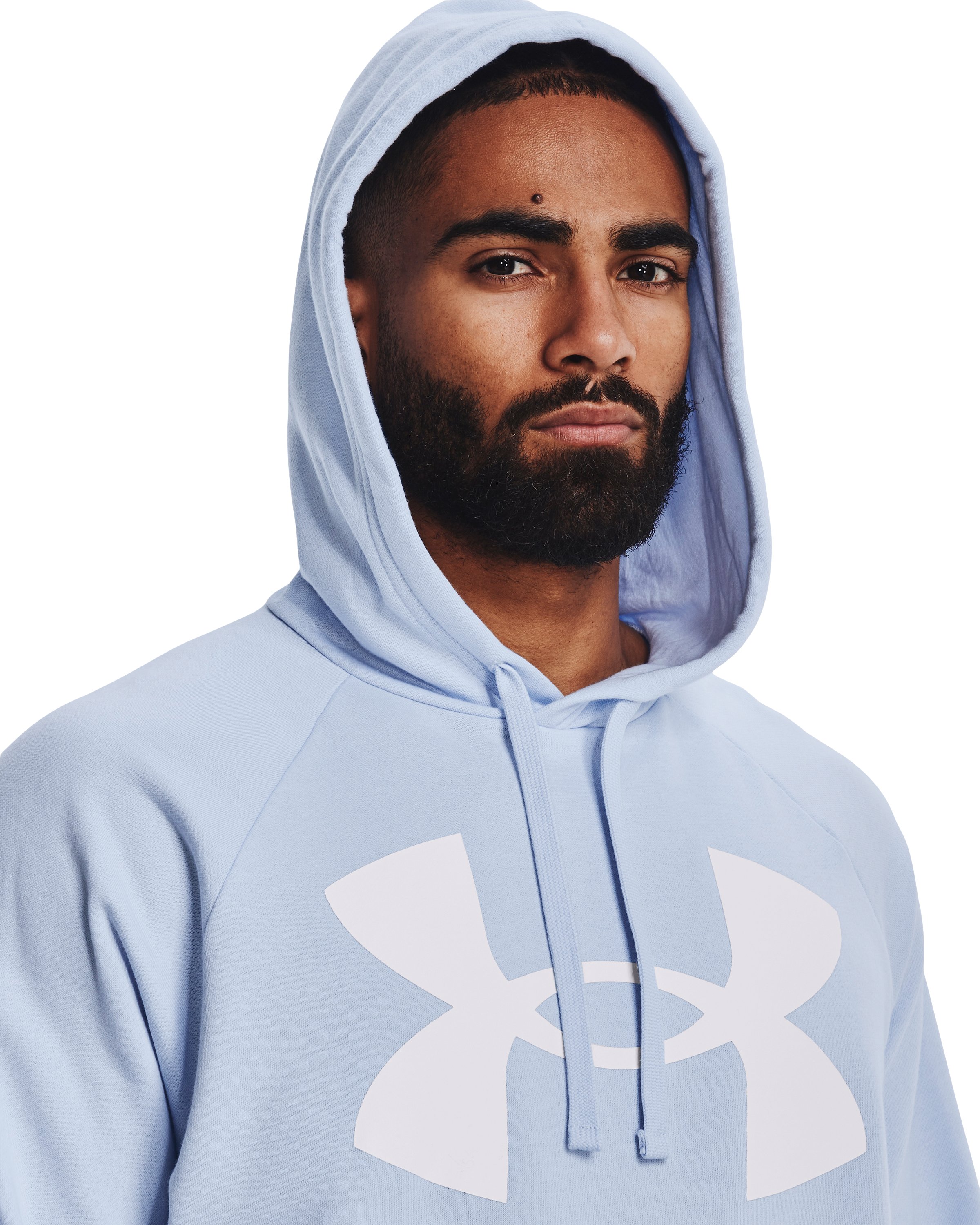 UA Rival Fleece Big Logo Men's Hoodie, custom hoodie or sweatshirt with logo imprint 16