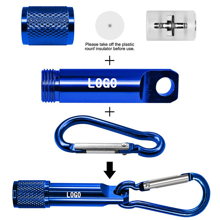 LED Flash Light Torch with Climbing Hook 5