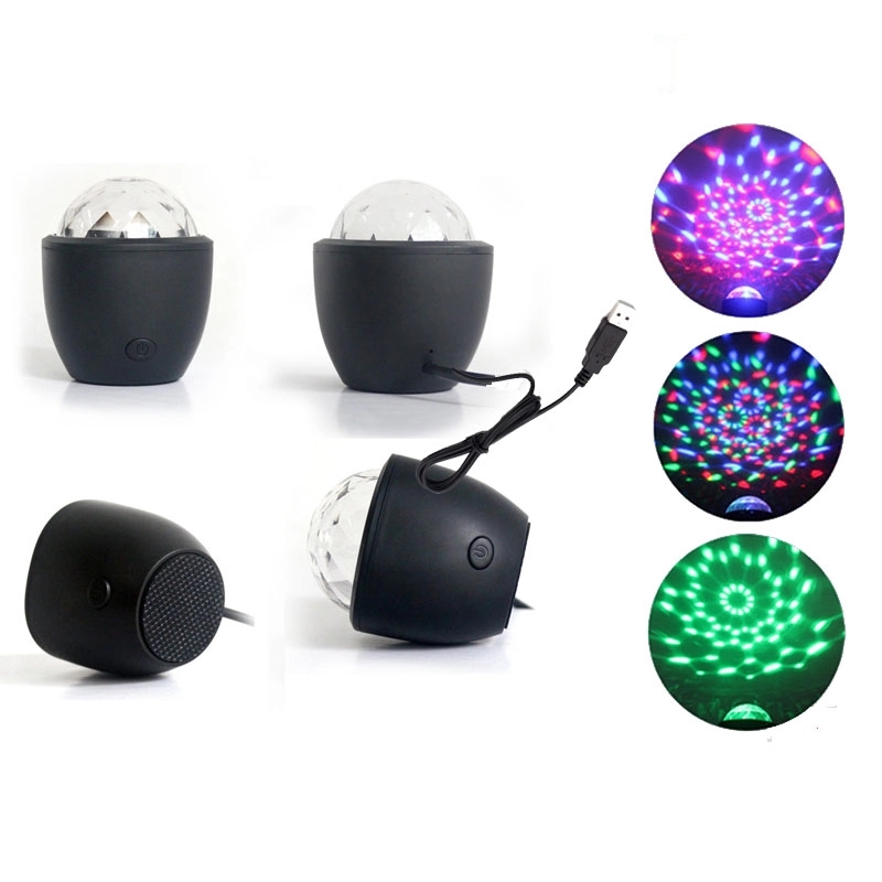 USB Mini DJ Voice Control Light 2
