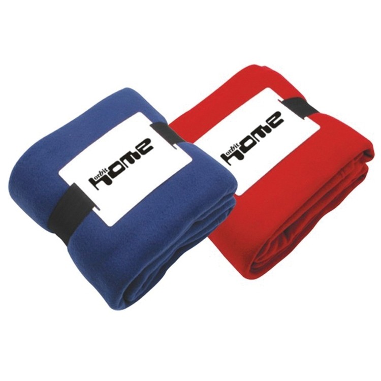 Double-faced Velvet Pile Blankets with Sleeves 1