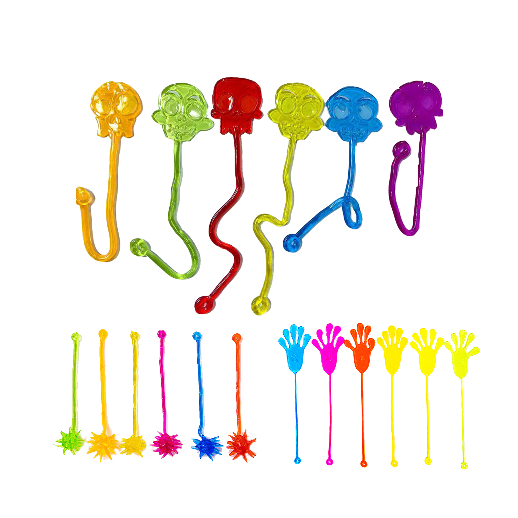Sticky Stretch Toss Toy Assortment 1