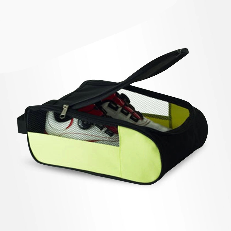 Custom Gift Polyester Mesh Panel Golf Shoe Bag 2
