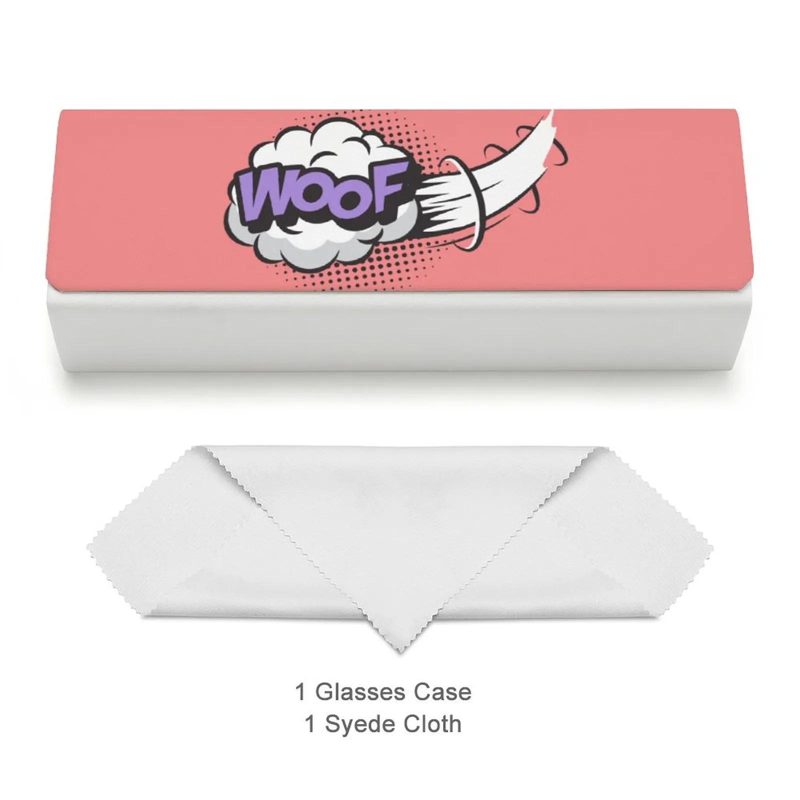 Custom Leather Eyeglass Case with Magnetic Closure Personalized for Gifts Promo 12