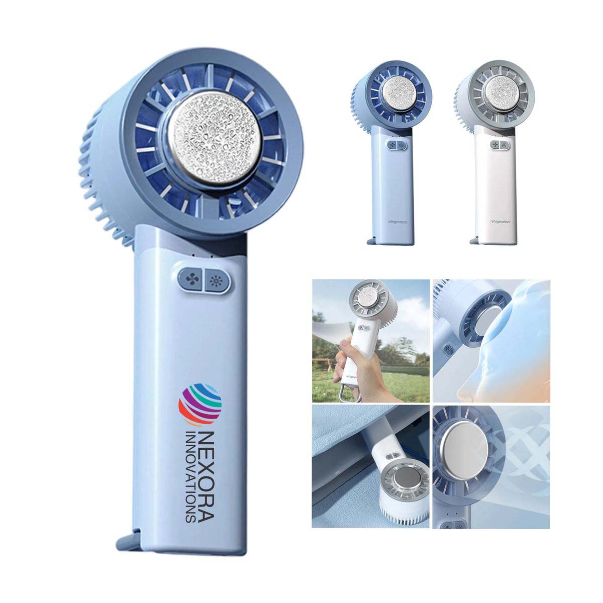 Compact Cooling Fan with Desktop Stand Design 4