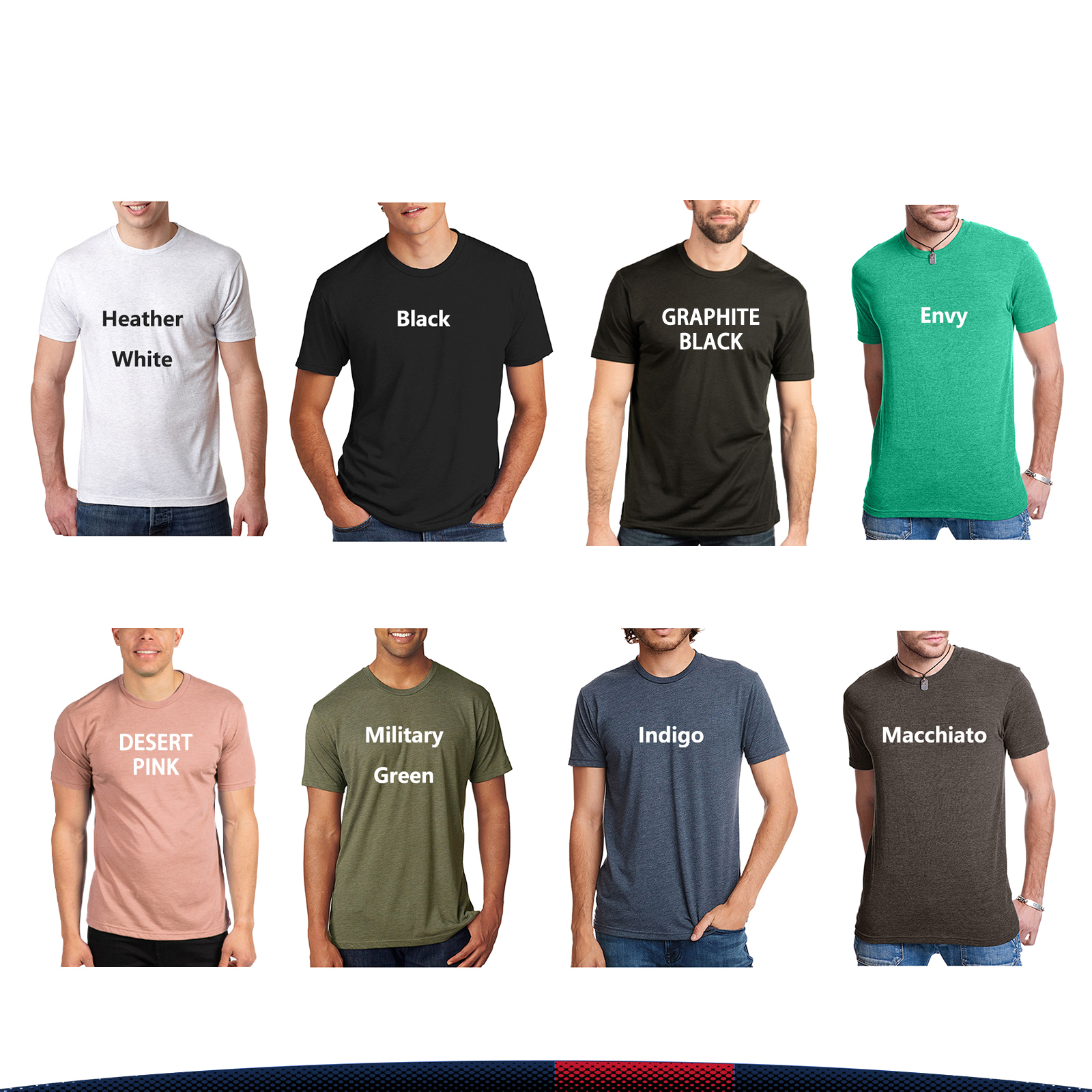 Next Level® Polyester/Cotton/Rayon T-shirts 1