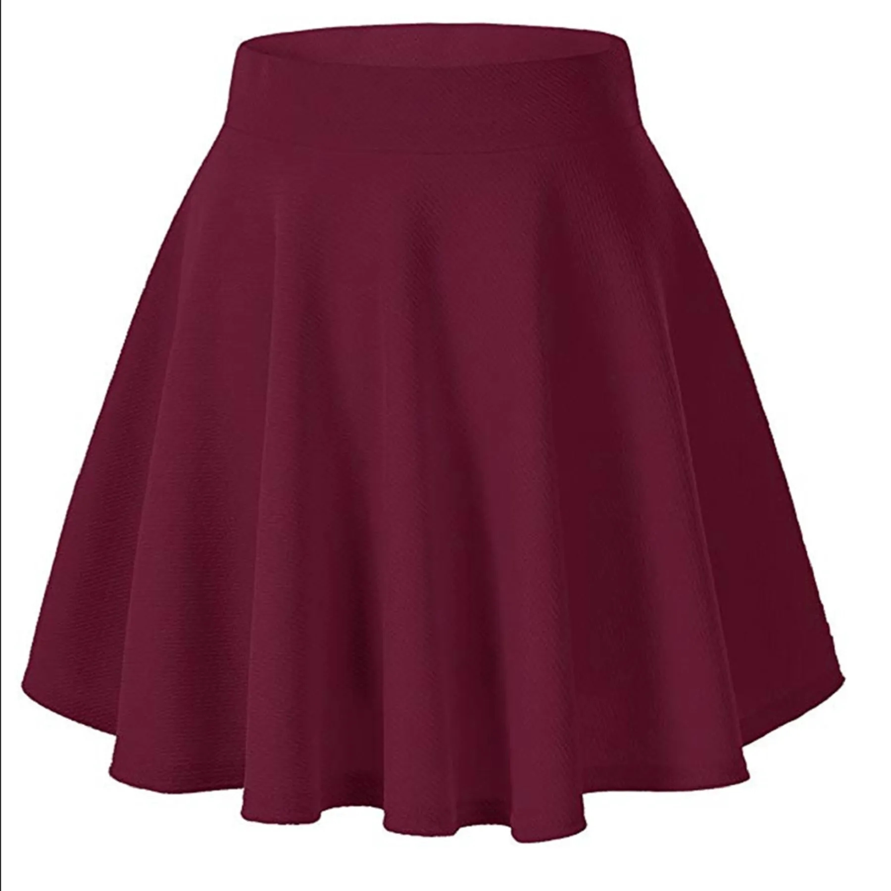 Flared Casual Mini Skater Skirt 2