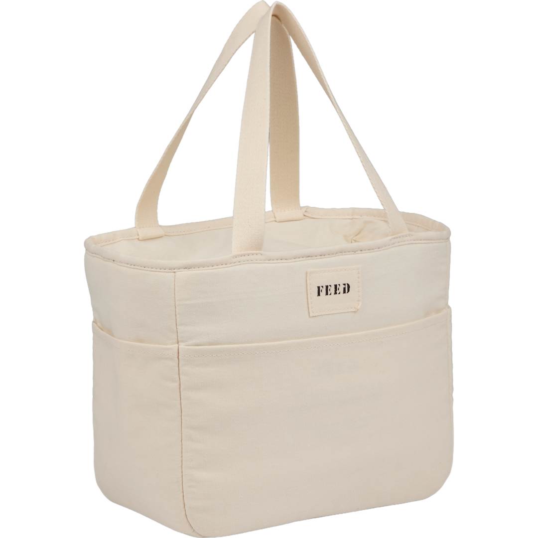 FEED Organic Cotton 9 Can Lunch Cooler 101