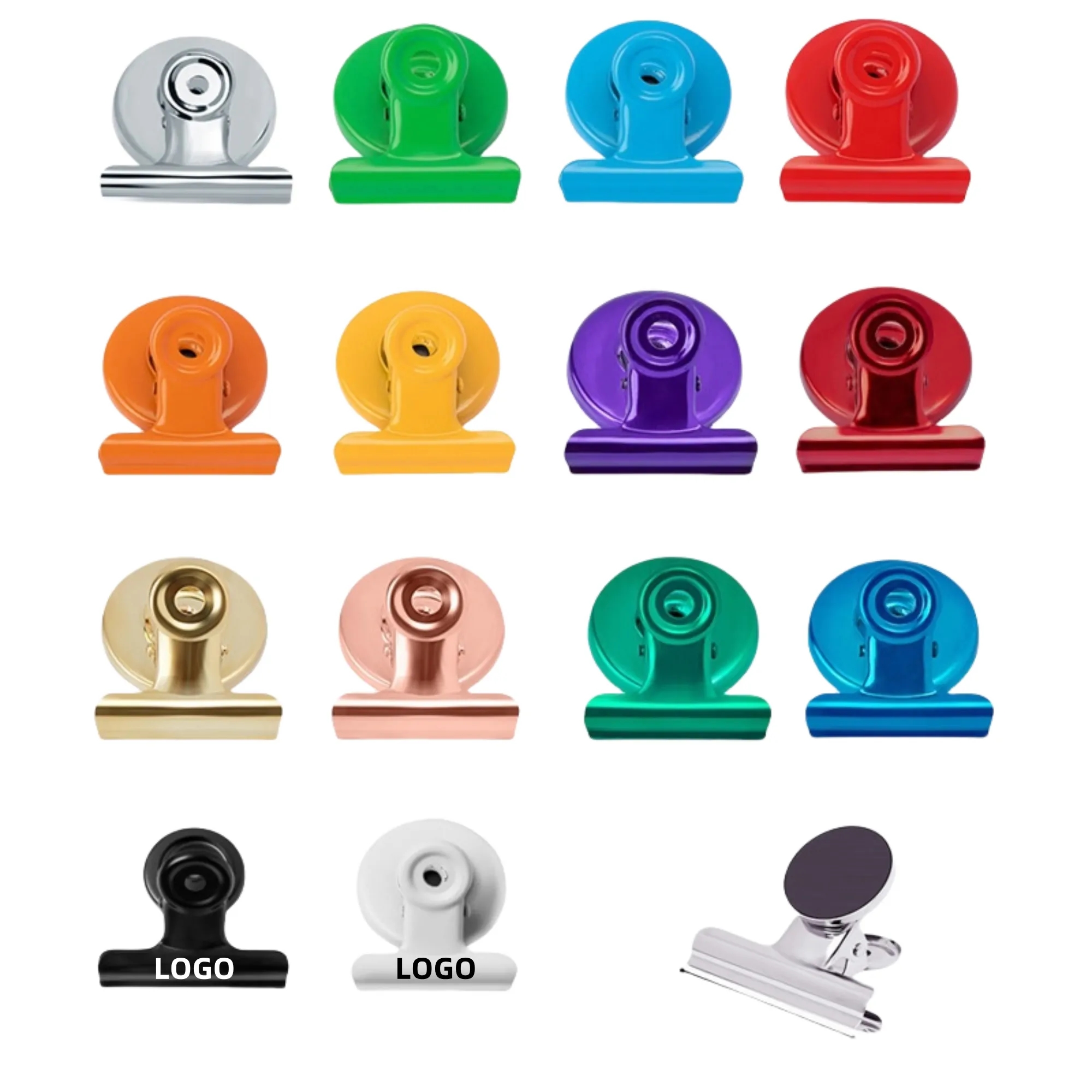 Multi Color Magnetic Clips 2