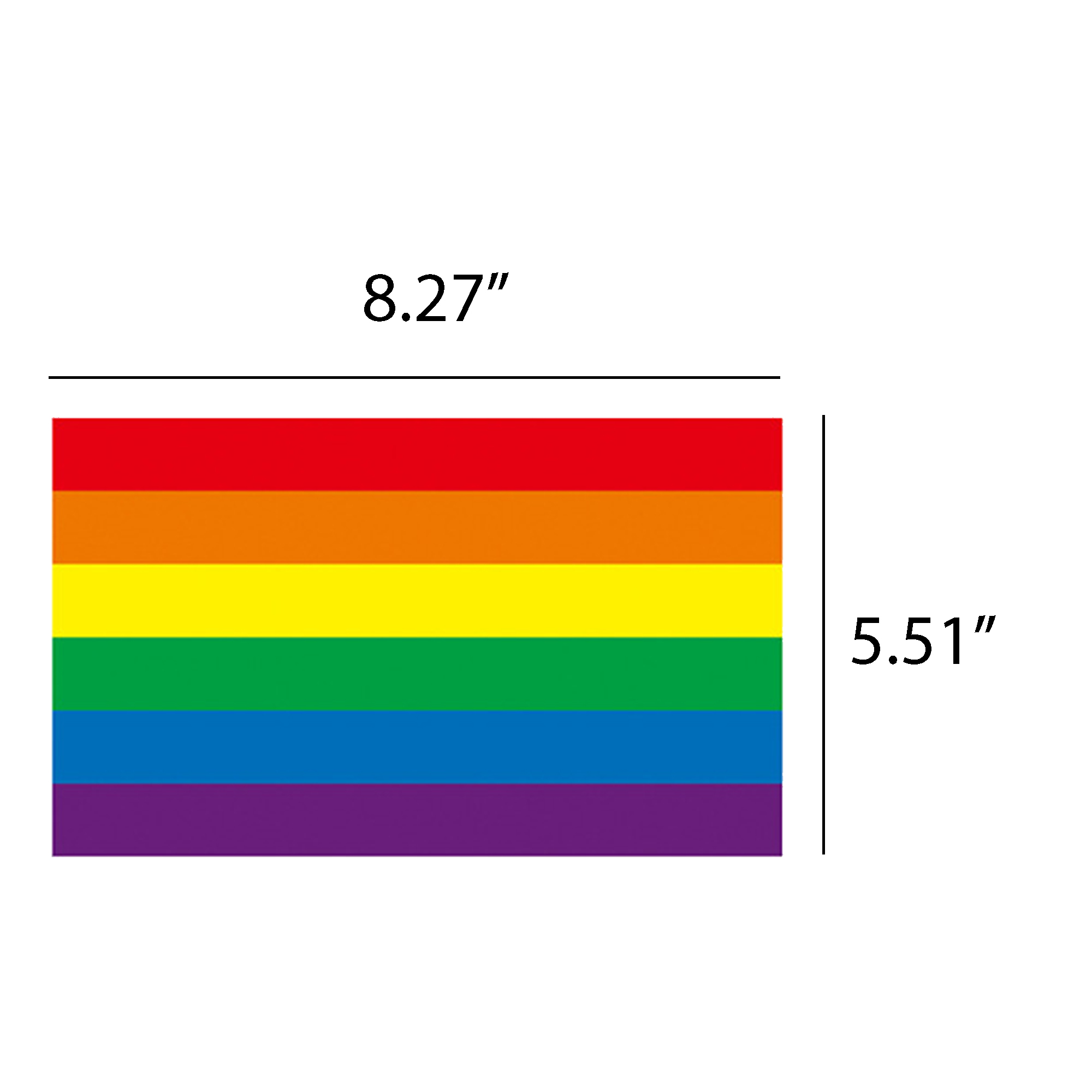 Pride Flag with Custom Logo 2