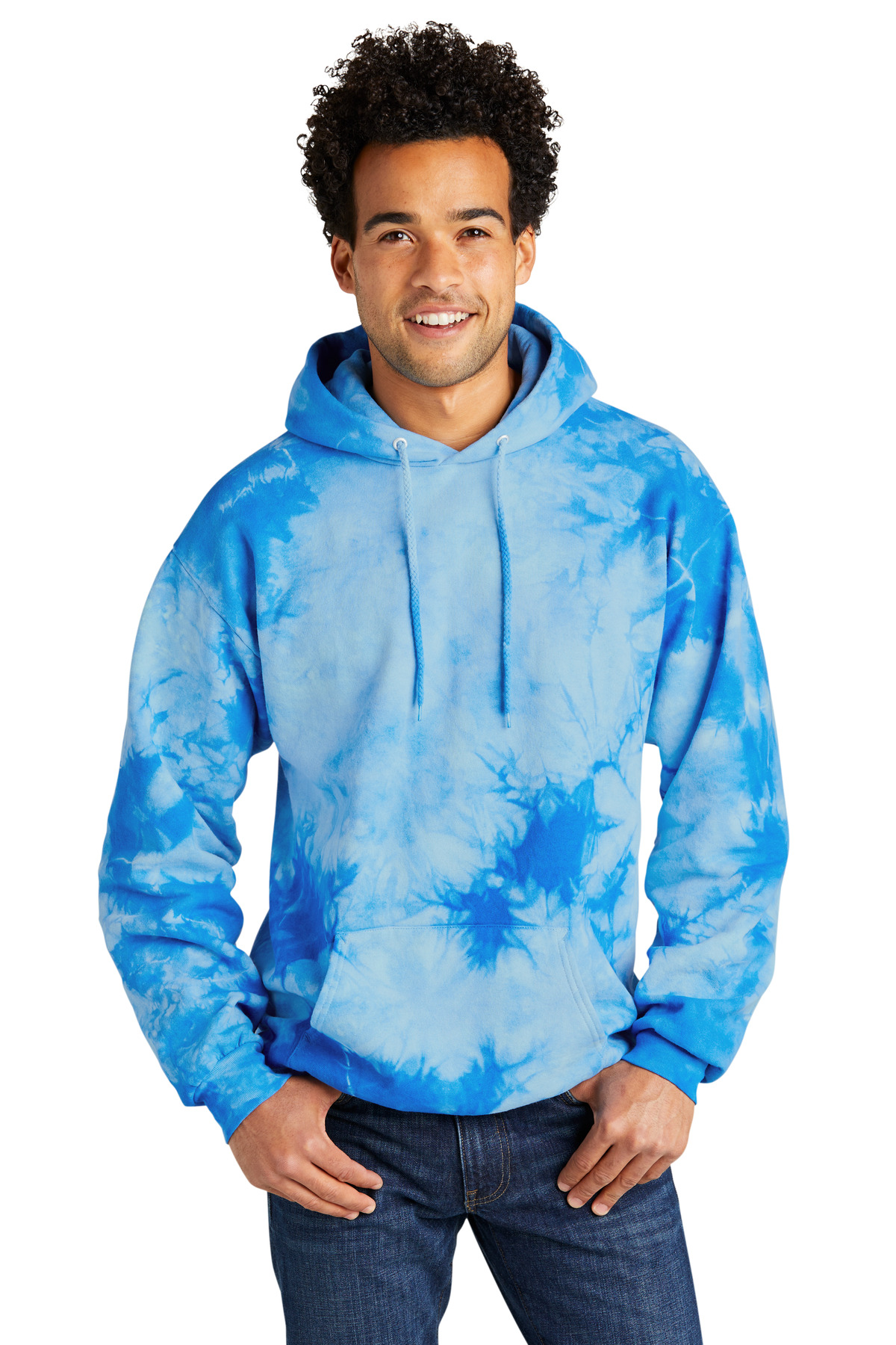 Port & Co Crystal Tie-Dye Pullover Hoodie PC144 59