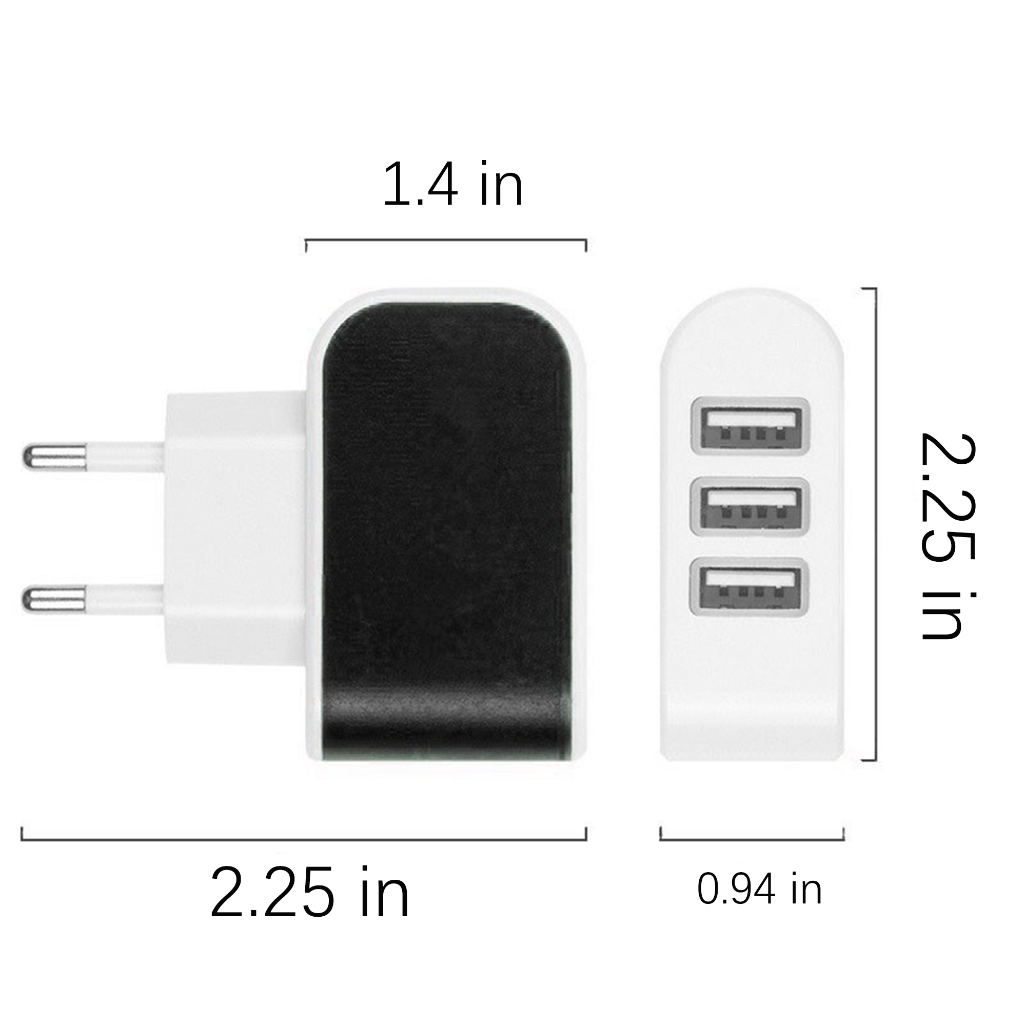 Multi Port Travel Charger 8