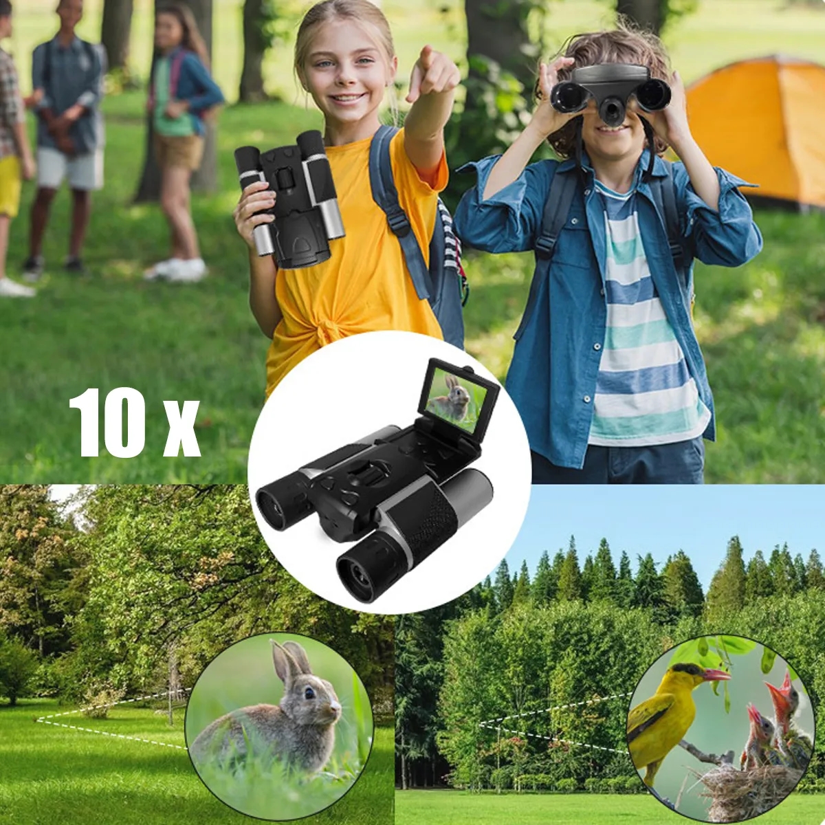 32GB Digital Binocular with Camera Video Recorder 6