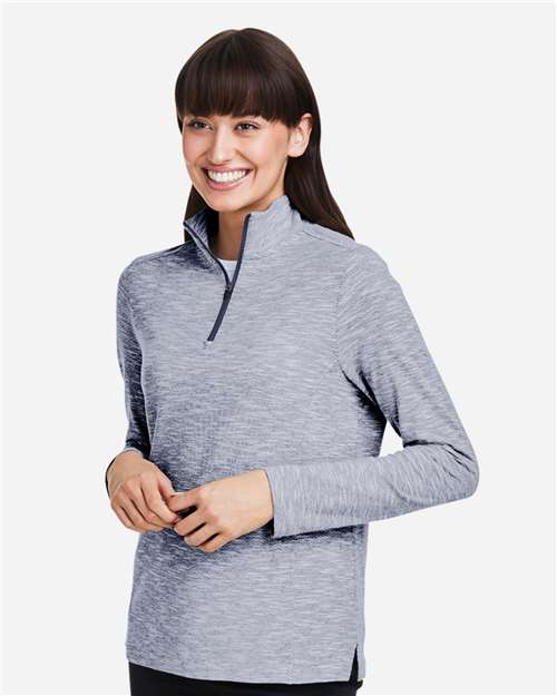 Women's Eclipse Jacquard Quarter-Zip Pullover - NE415W 34