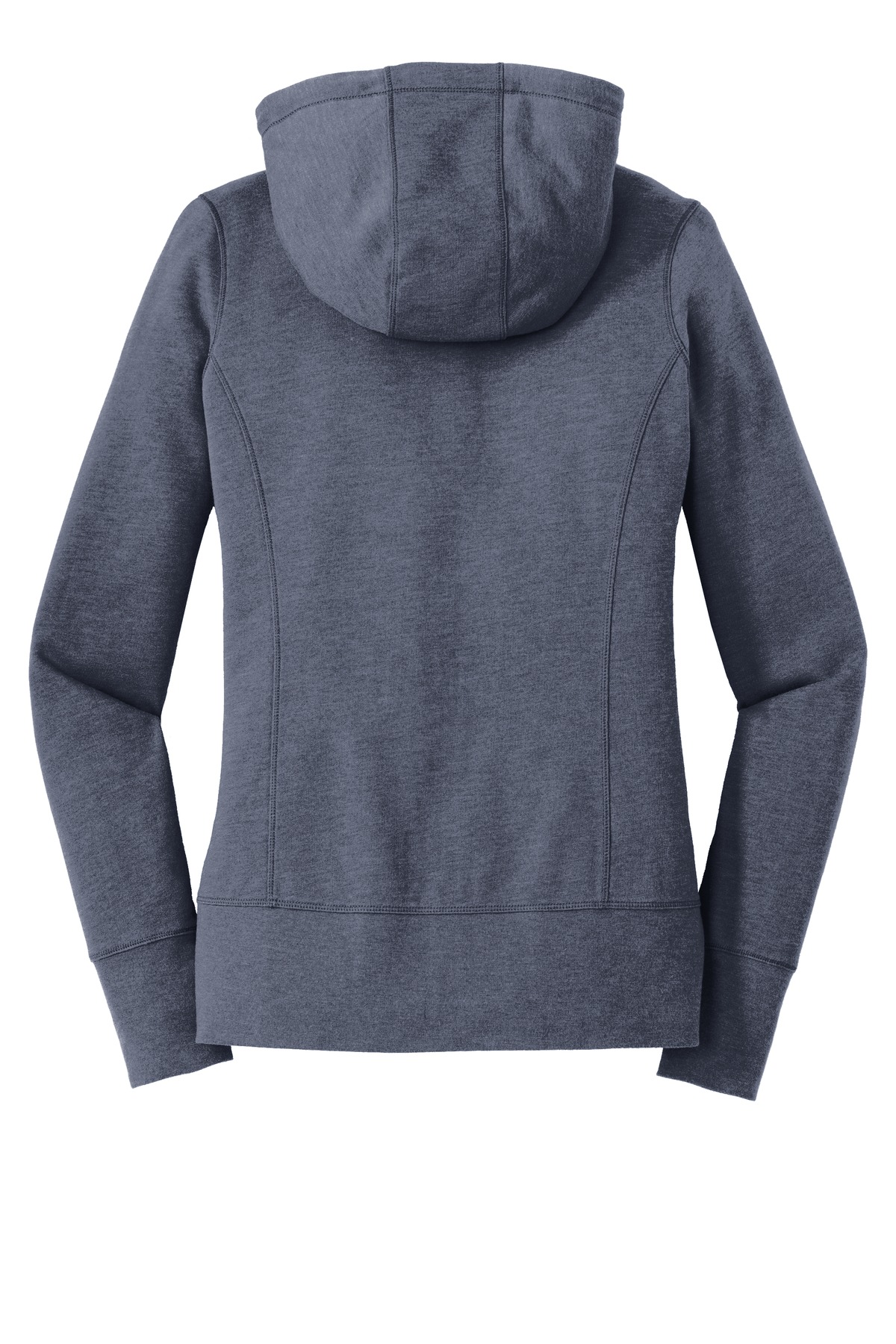 New Era Women's Tri-Blend Fleece Full-Zip Hoodie. LNEA511 19