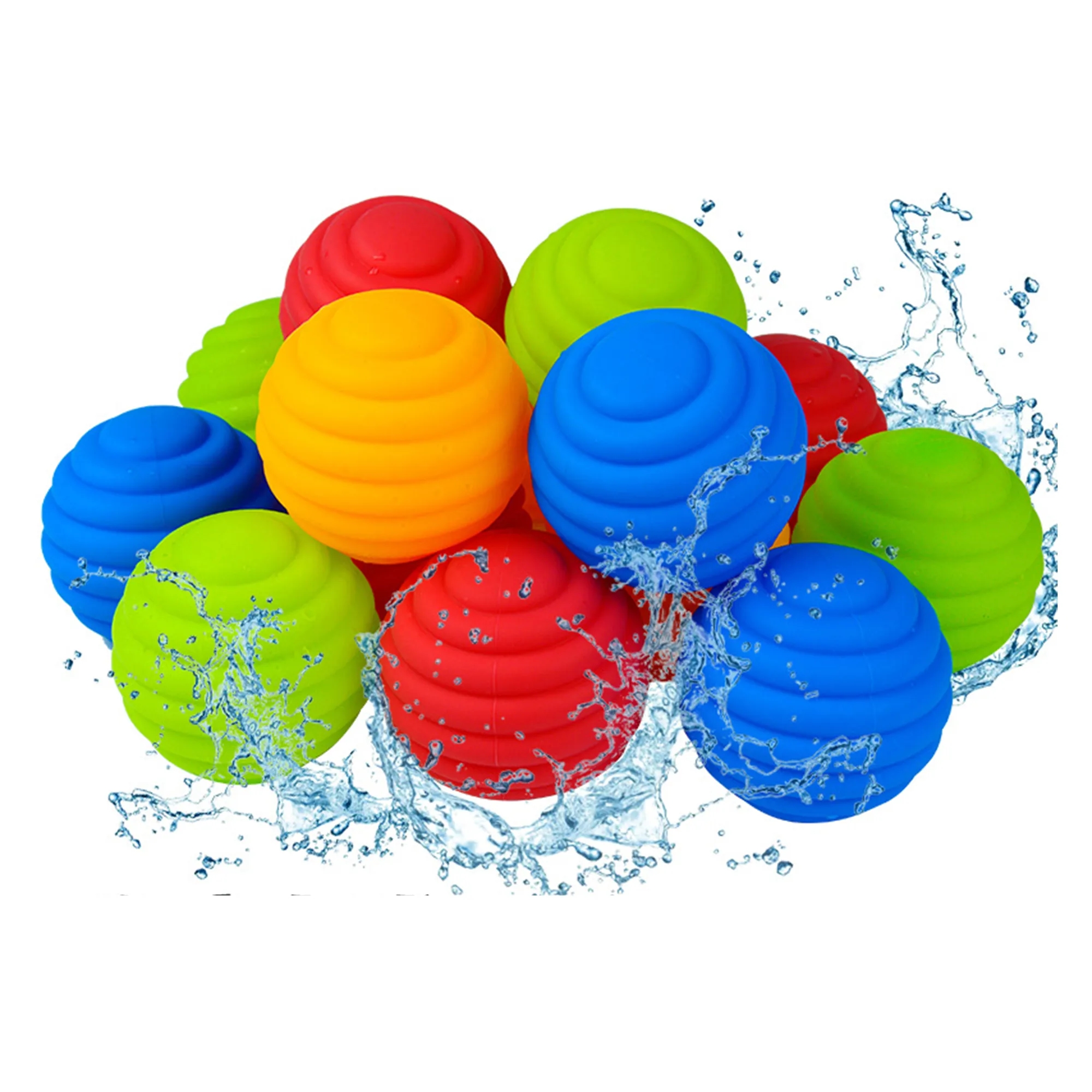 Silicone Water Balloons Self Sealing Quick Fill Summer Games 3