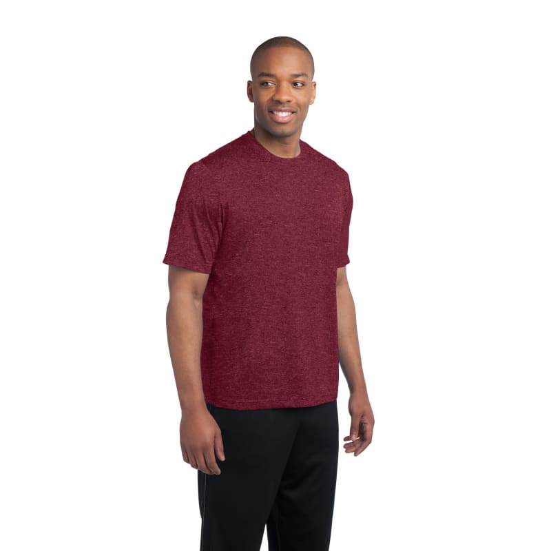 Sport-Tek Heather Contender Tee. 63