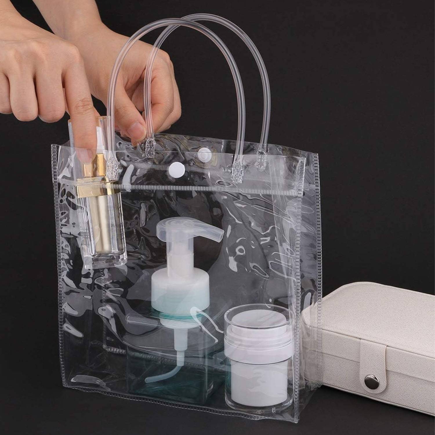 Custom Clear Transparent Gift Bag 4