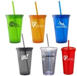 16 oz. Double Wall BPA Free Acrylic Tumbler 2
