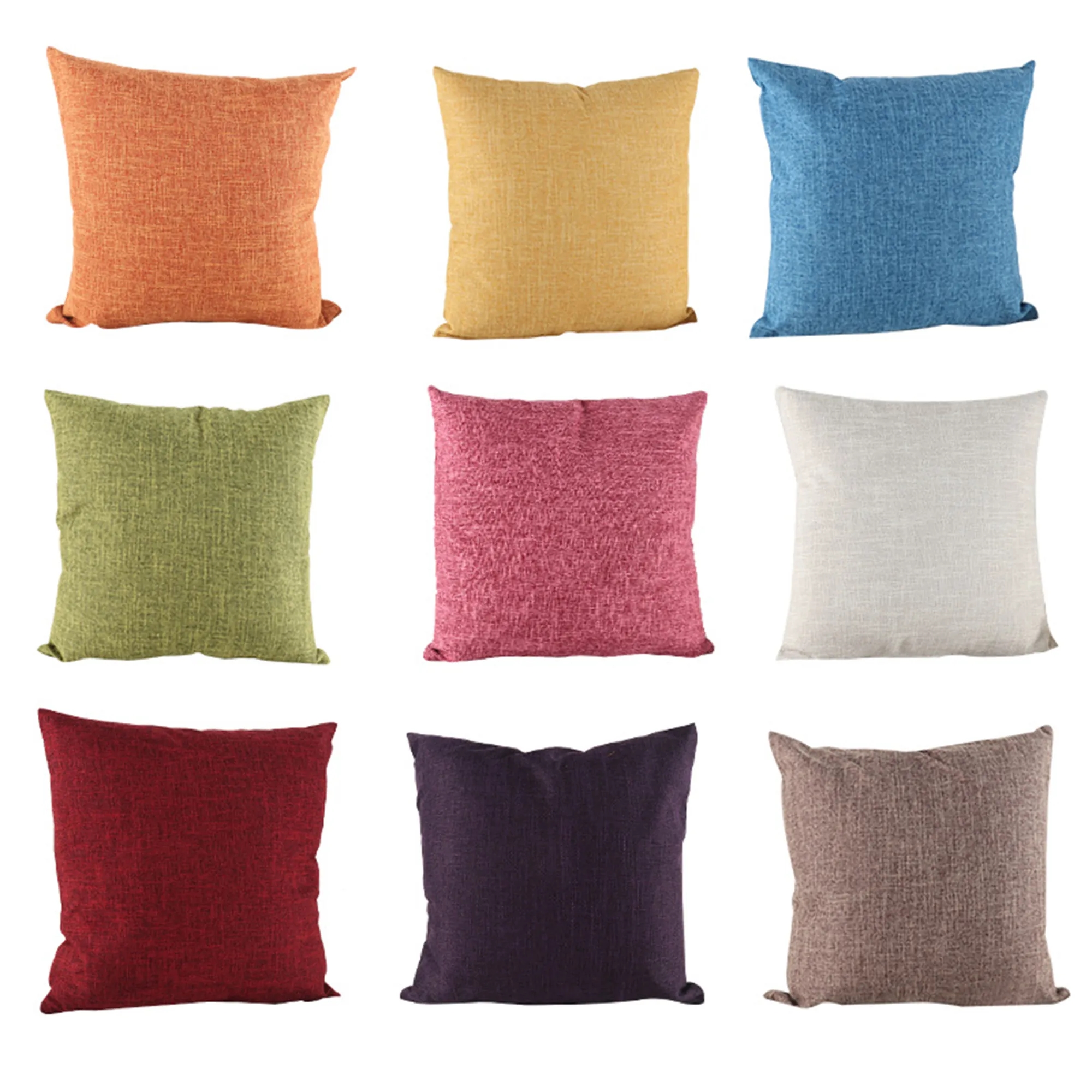 Custom Home Sofa Square Throw Pillow With Cover MOQ50pcs 2