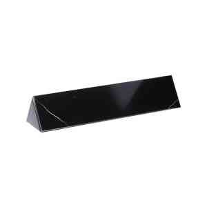 2" x 10" Black Marble Desk Wedge 2