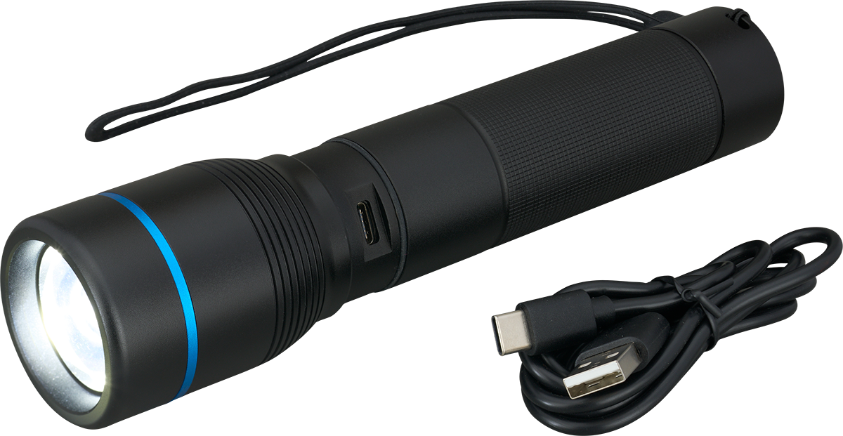 Urban Peak® Rechargeable 20W Crosshatch Flashlight 1