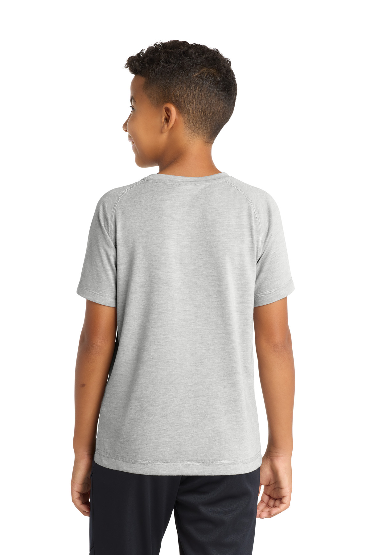 Sport-Tek Youth PosiCharge Tri-Blend Wicking Raglan Tee. YST400 29