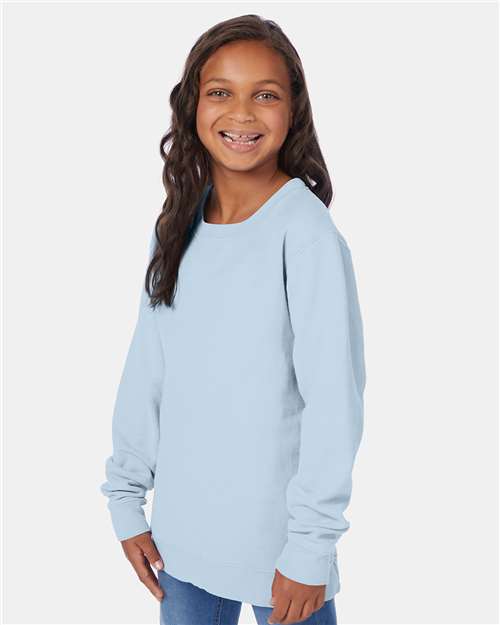 Youth Garment-Dyed Crewneck Sweatshirt - GDH475 25