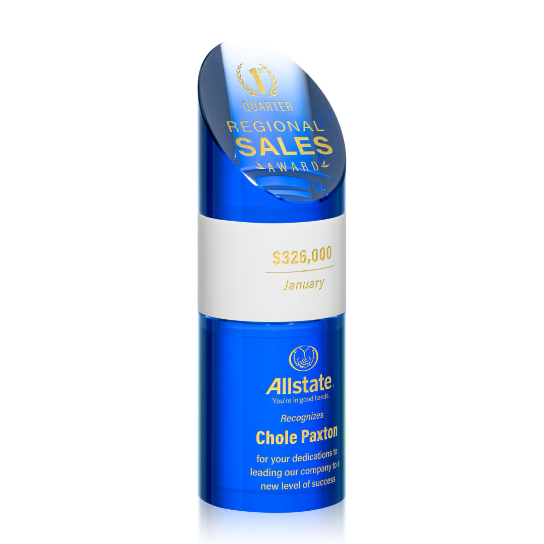 Atlantis Stacker Award - Blue 12