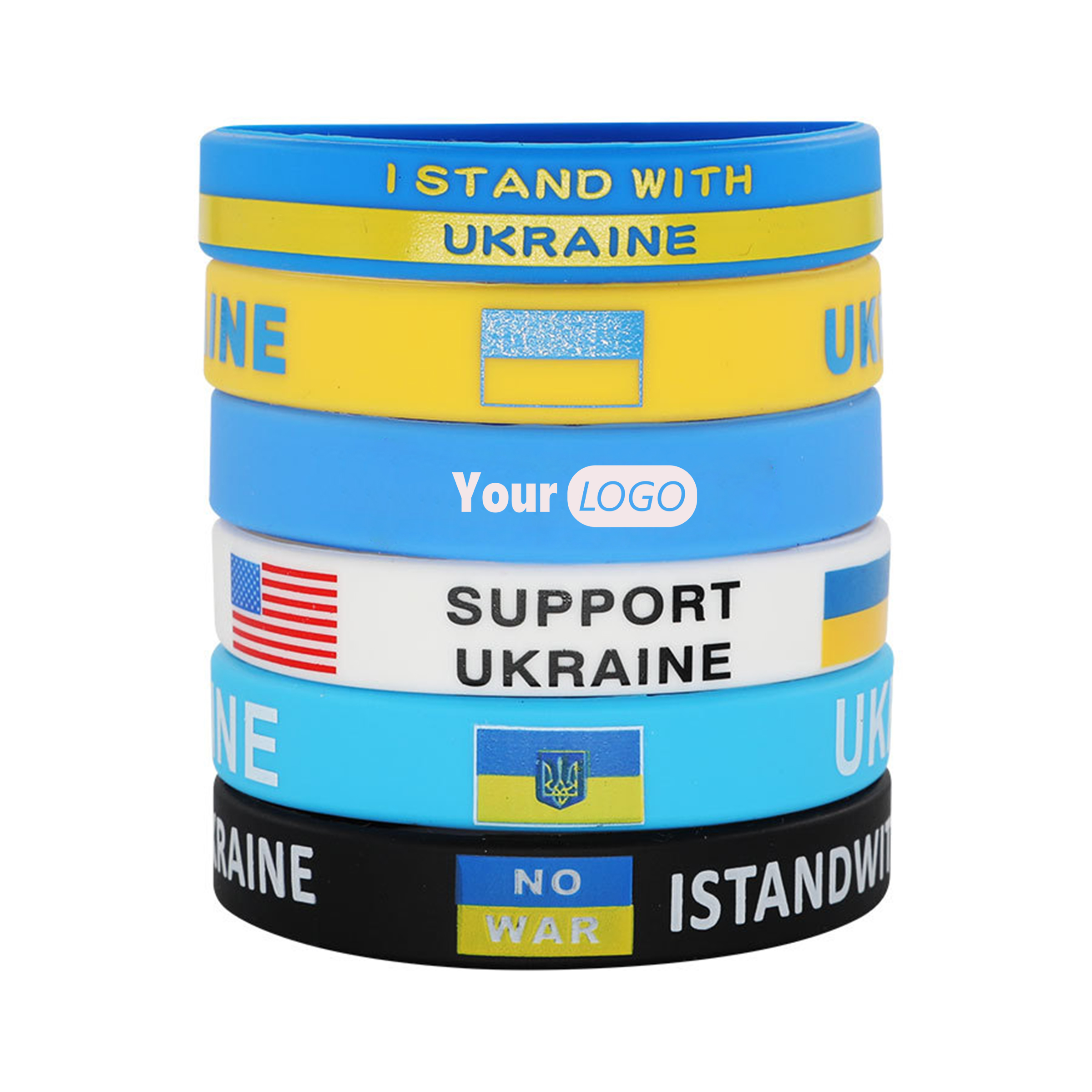 Silicone Durable Glow In The Dark Silicone Bracelet For Events And Style 1