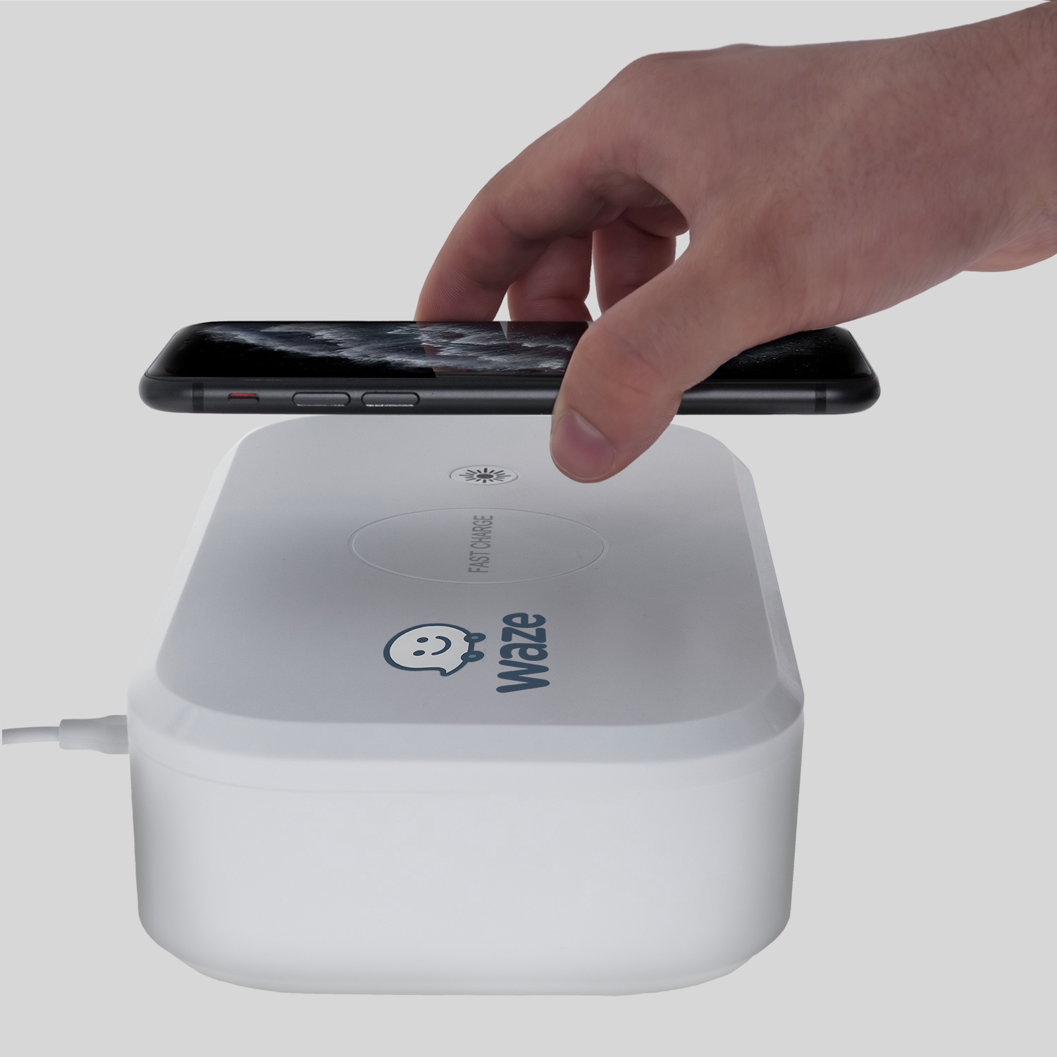 UVC Box - Ultraviolet Sterilizer and wireless phone charger 2