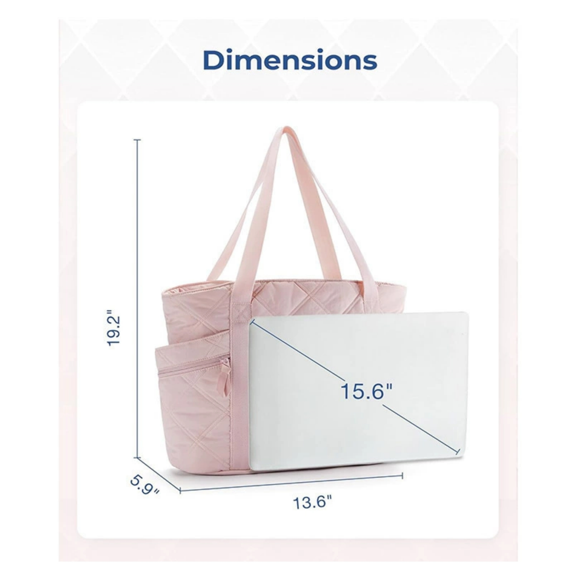 Tote Bag For Women, custom tote bag with logo imprint 1