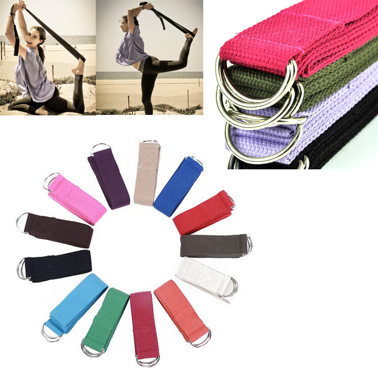 Yoga Strap With D-Ring 2