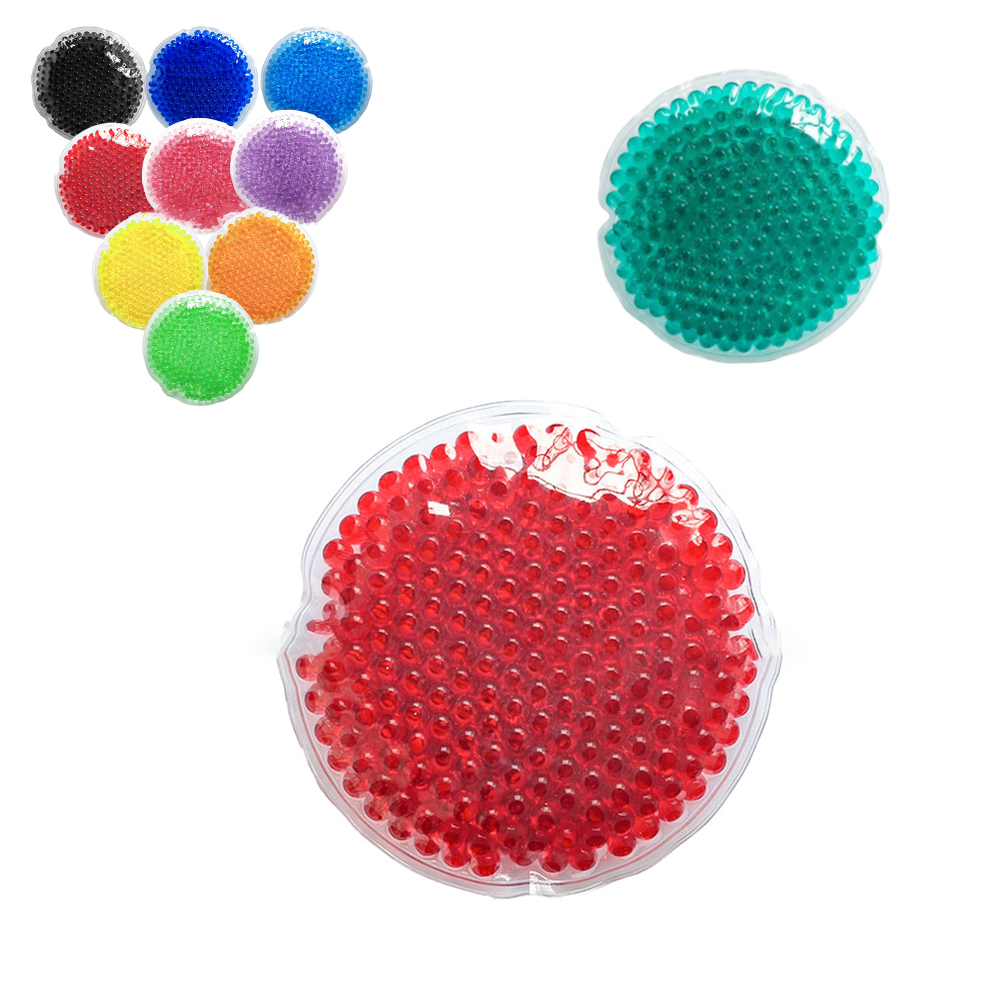 Round Aqua Pearls? Hot/Cold Pack 2.76"L X 2.76"W 1
