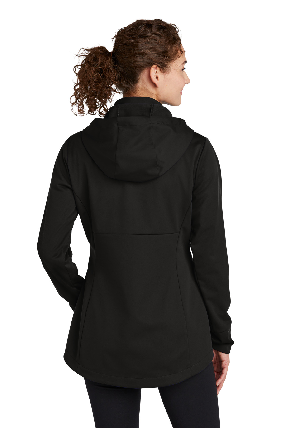 Sport-Tek® Women's Hooded Soft Shell Jacket 8
