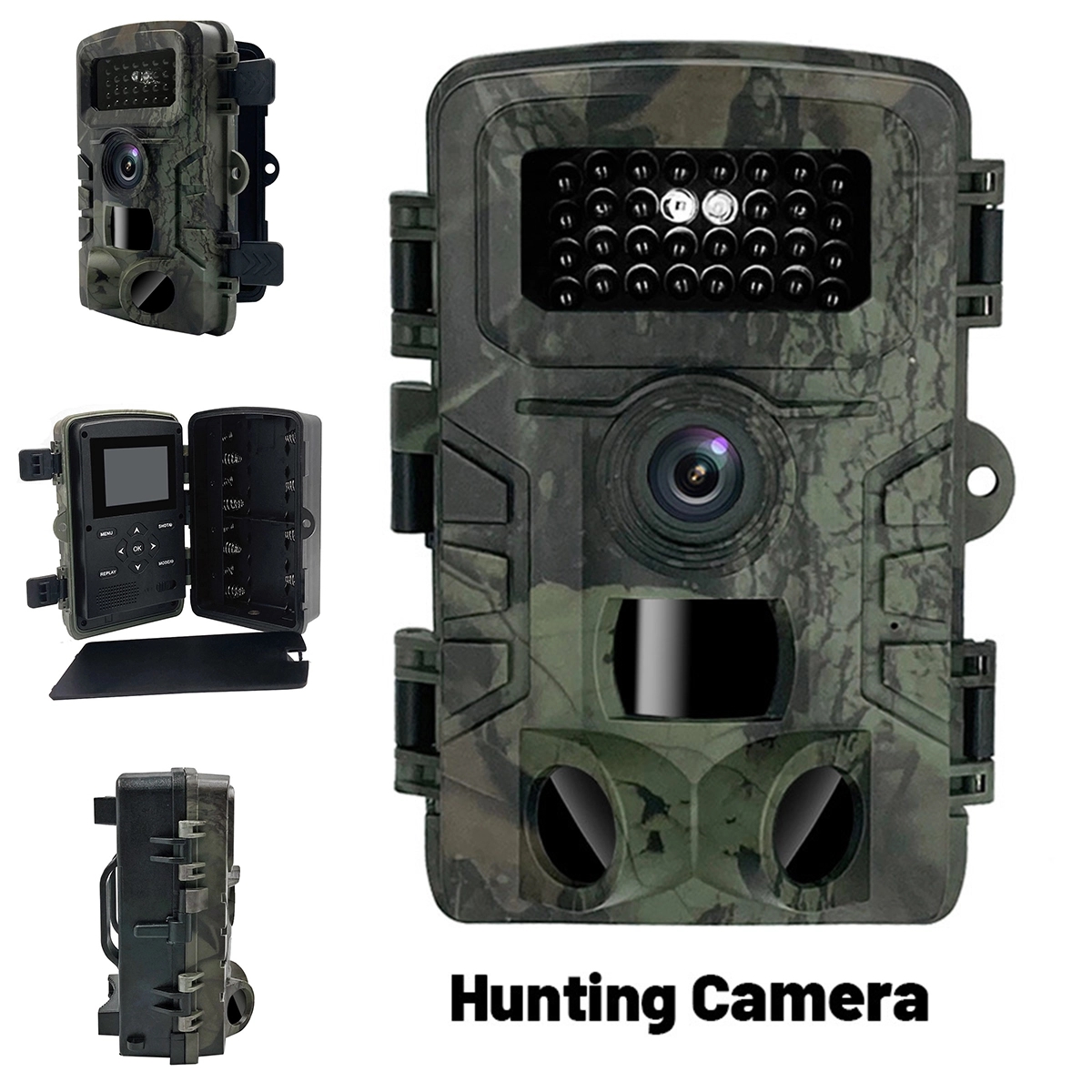 120 Degrees Wide-Angle Trail Hunting Camera 36MP 1080P 1