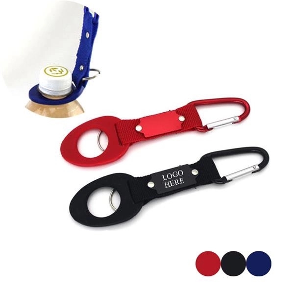 Carabiner W/ Bottle Holder & Key Ring 3