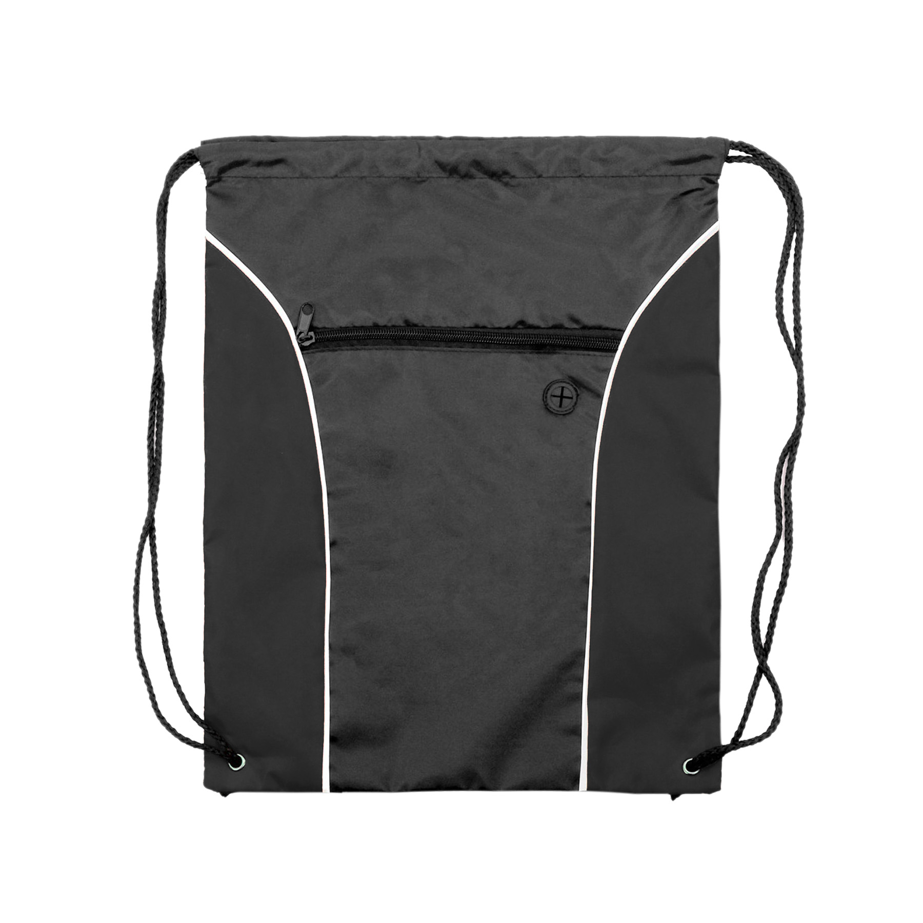 Drawstring w/iPod Outlet and Zipper Front Pocket 2