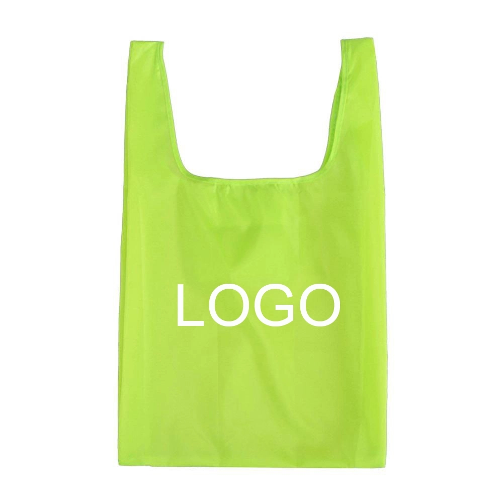 Reusable Collapsible Folding Grocery Bag, custom tote bag with logo imprint 8