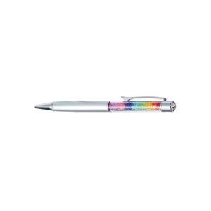 Metal Pen With Rainbow Diamonds 6