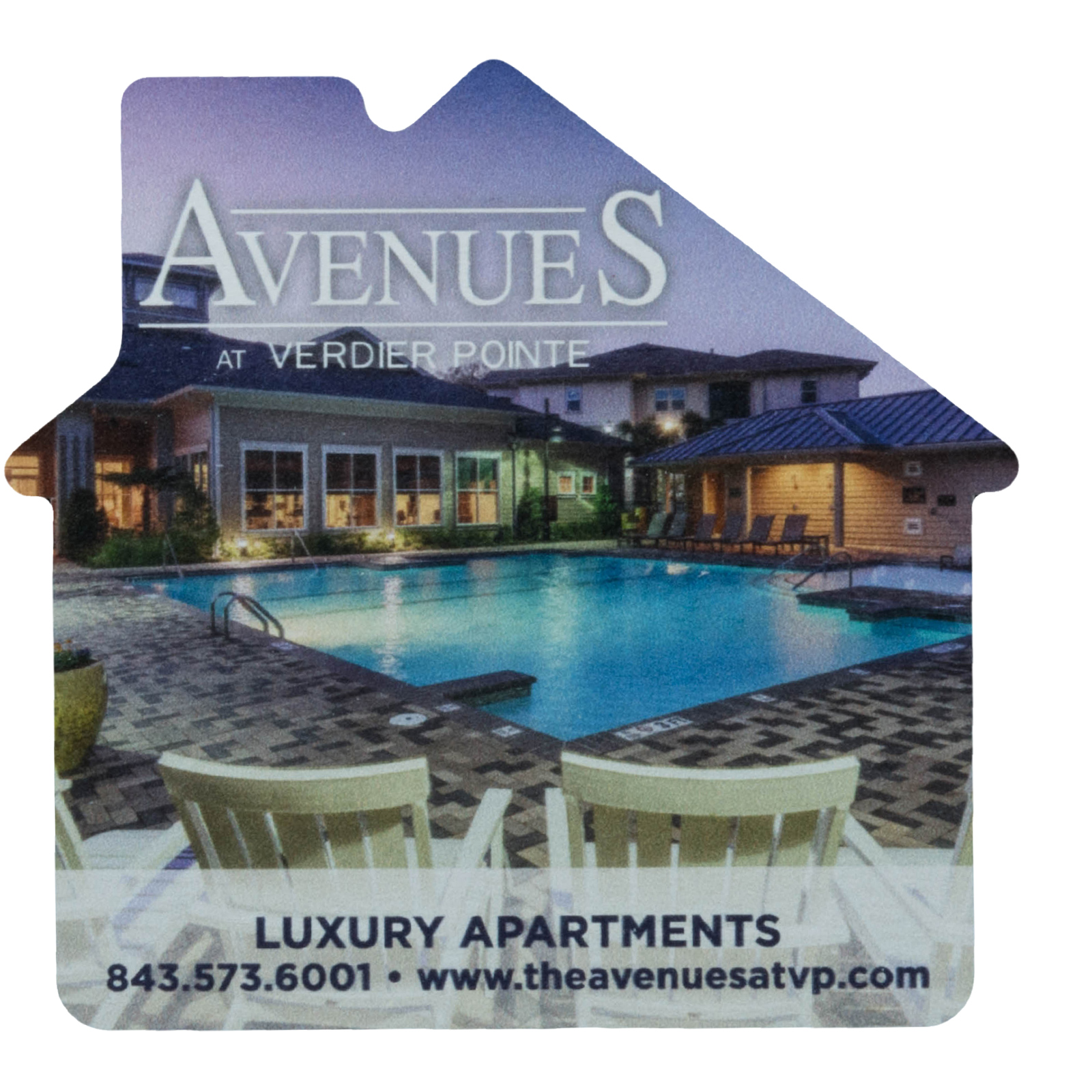 Coaster Pulpboard 35 pt 16 sq in (Stock Shape #) Digital Print 4
