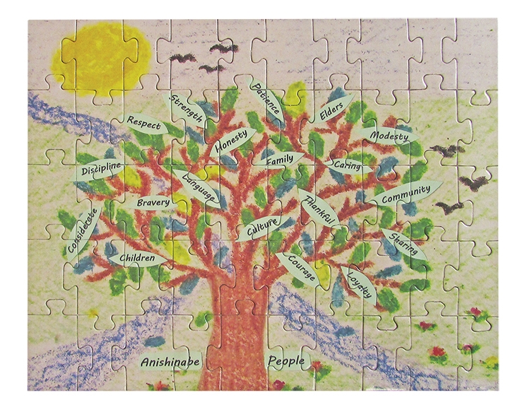 50 Pieces - 8" x 10" - Medium Puzzle 2