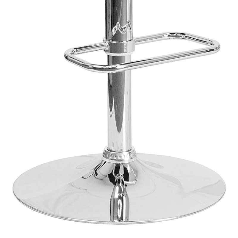Custom Printed Square Contemporary Bar Stool swivel bar stools 6