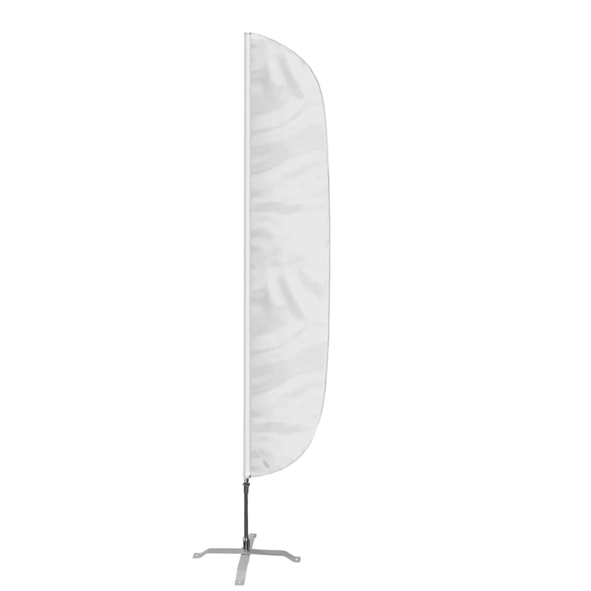Blank 200D Nylon Feather Flags 17' x 3' 5