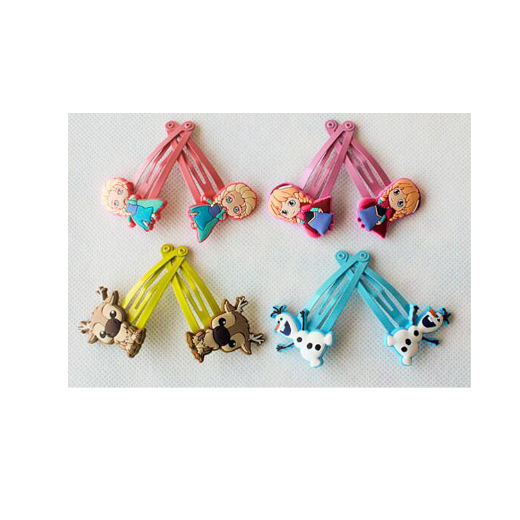 Baby Girls Cartoon Hairpins 2