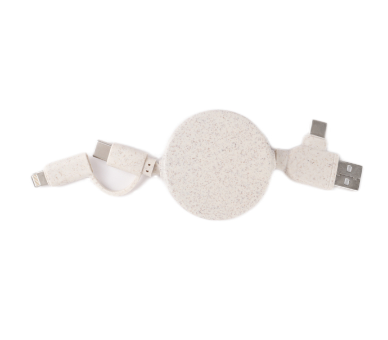 6-in-1 Eco-friendly Retractable Charging Cable 4