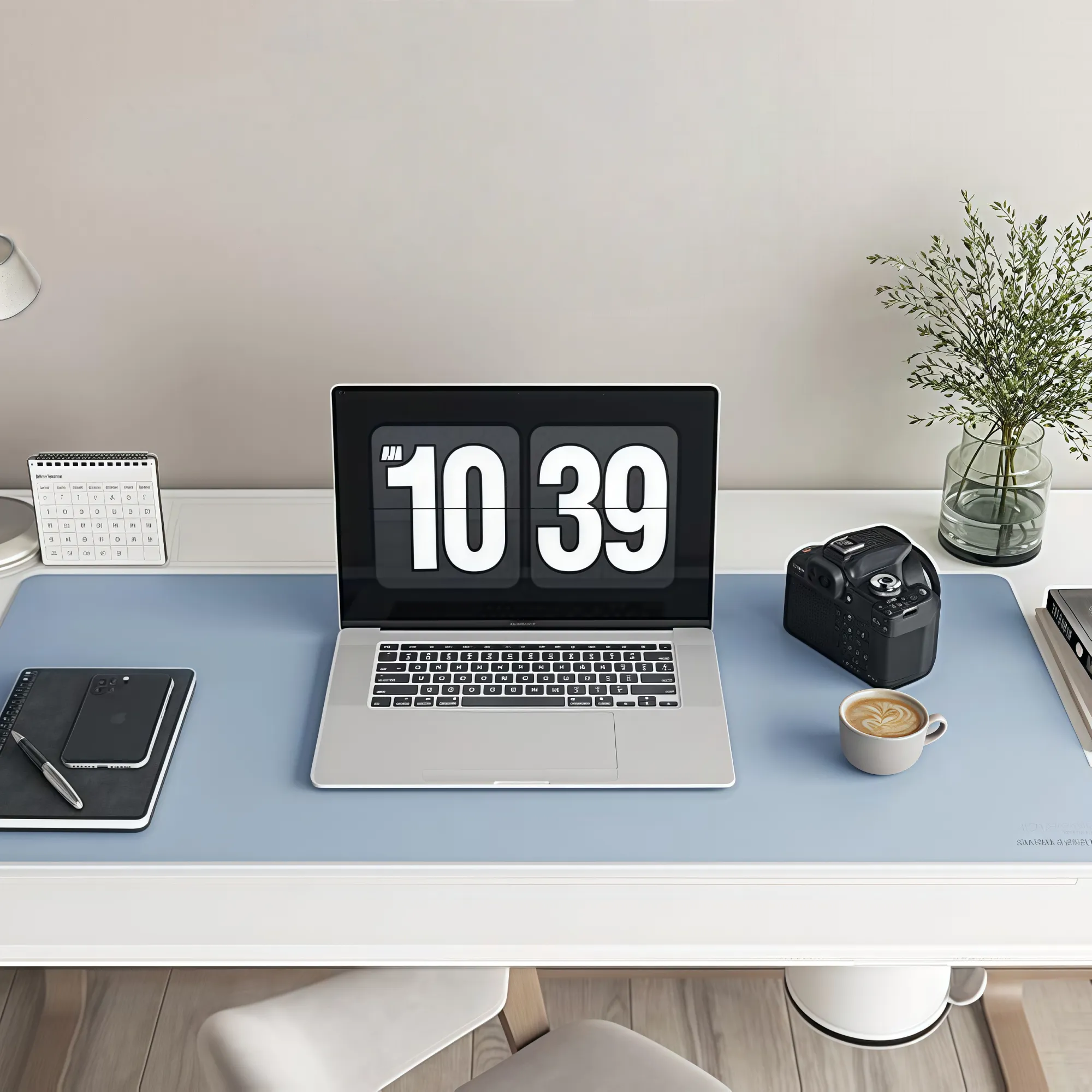 Leather Mat Waterproof Desk Blotter Pad 2