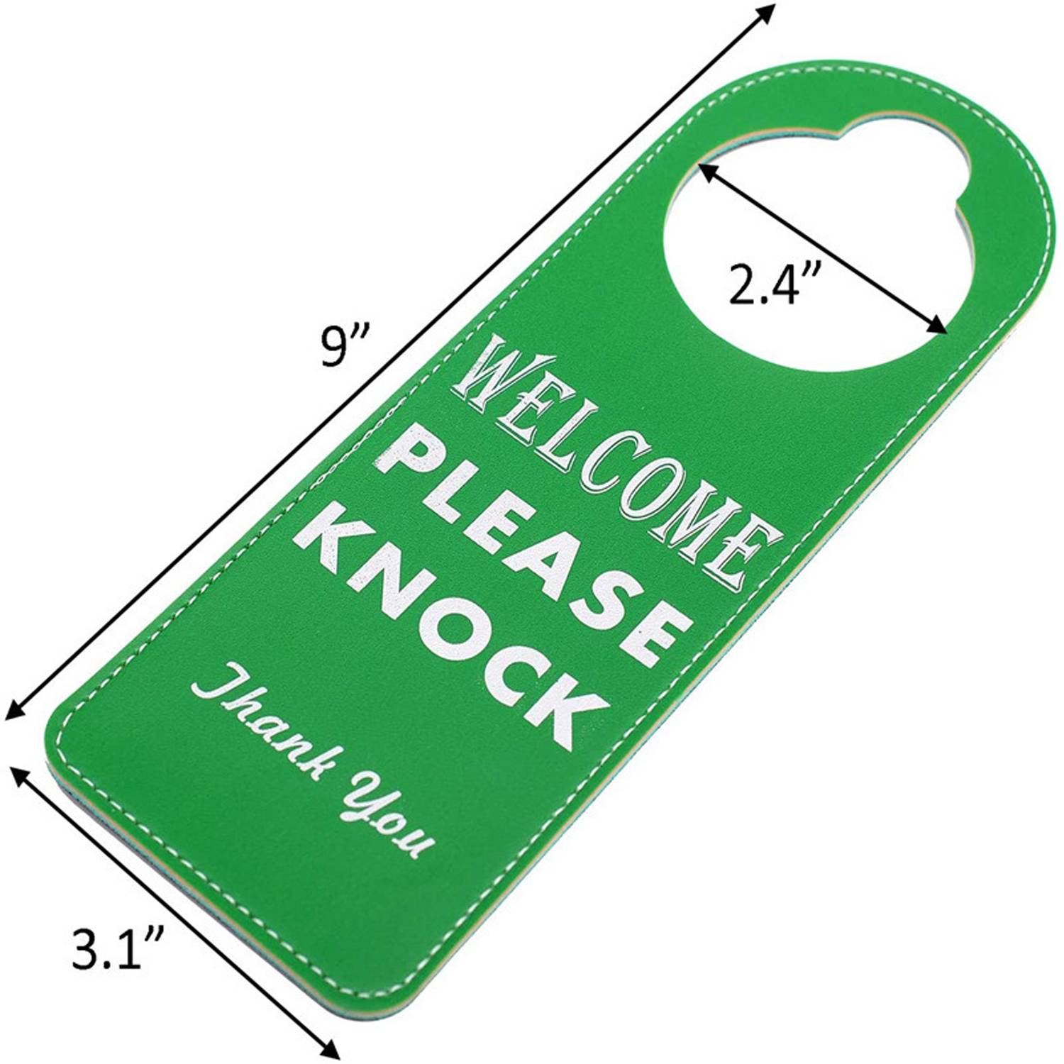 Hotel PU Leather Please Do Tot Disturb Sign 2