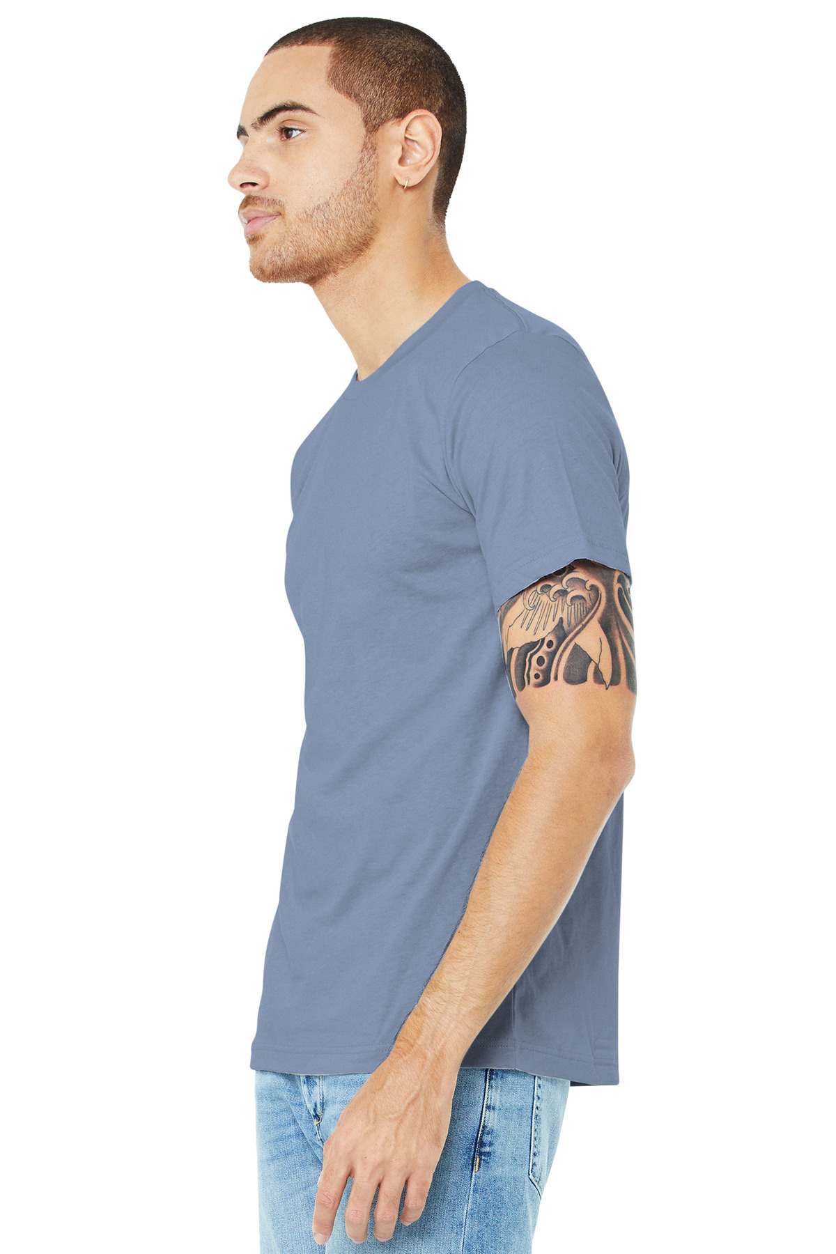 BELLA+CANVAS® Unisex Heather CVC Short Sleeve Tee 162