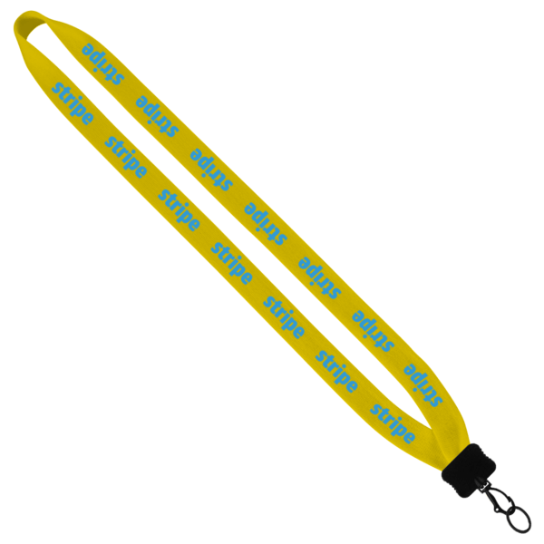 3/4" Cotton Lanyard with Plastic Clamshell & O-Ring 76
